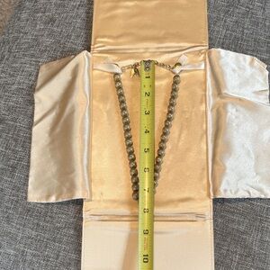 Elegant Gold Beaded Necklace